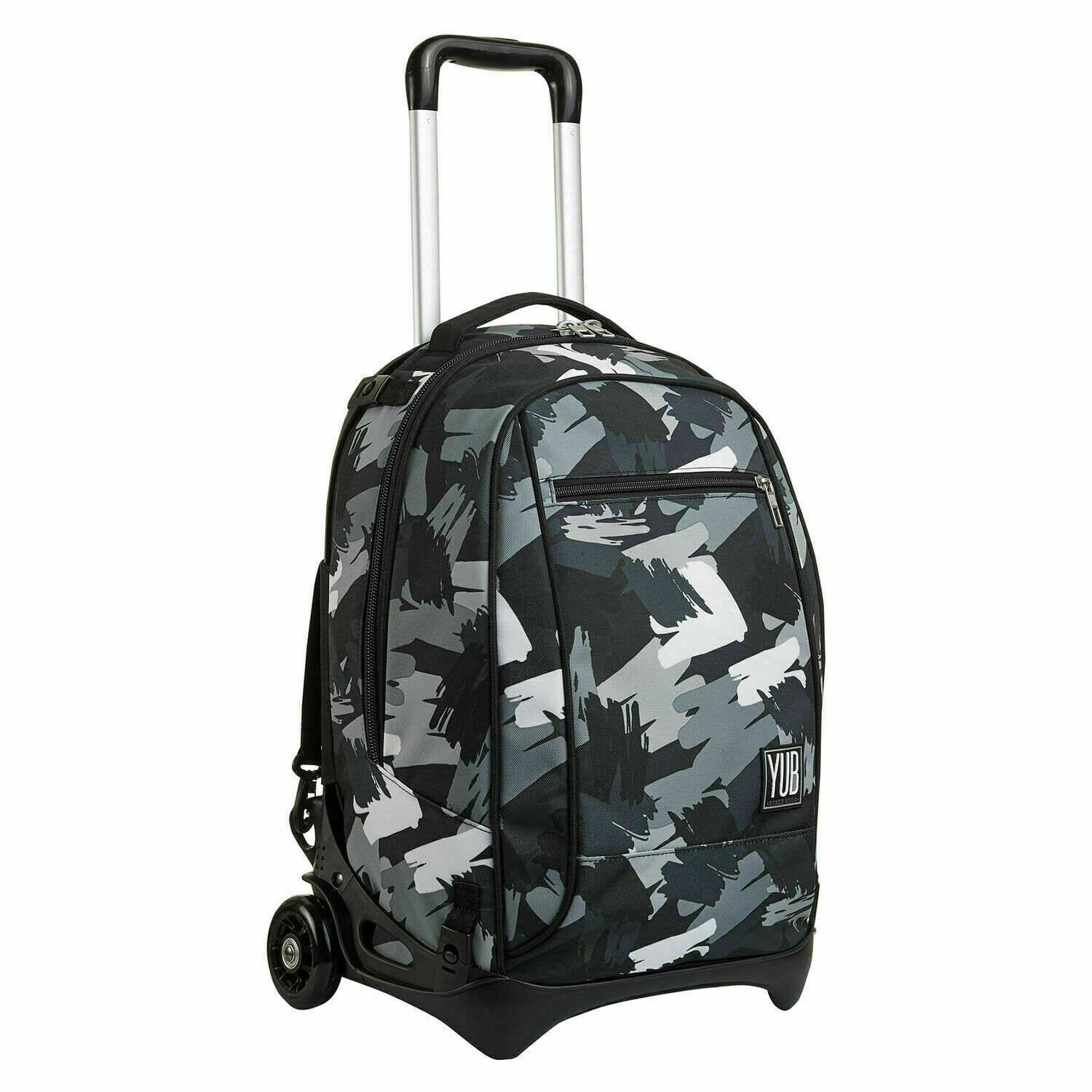 Featured image for “Trolley YUB Jack 2 RUOTE Painted Graphic CAMO Nero”