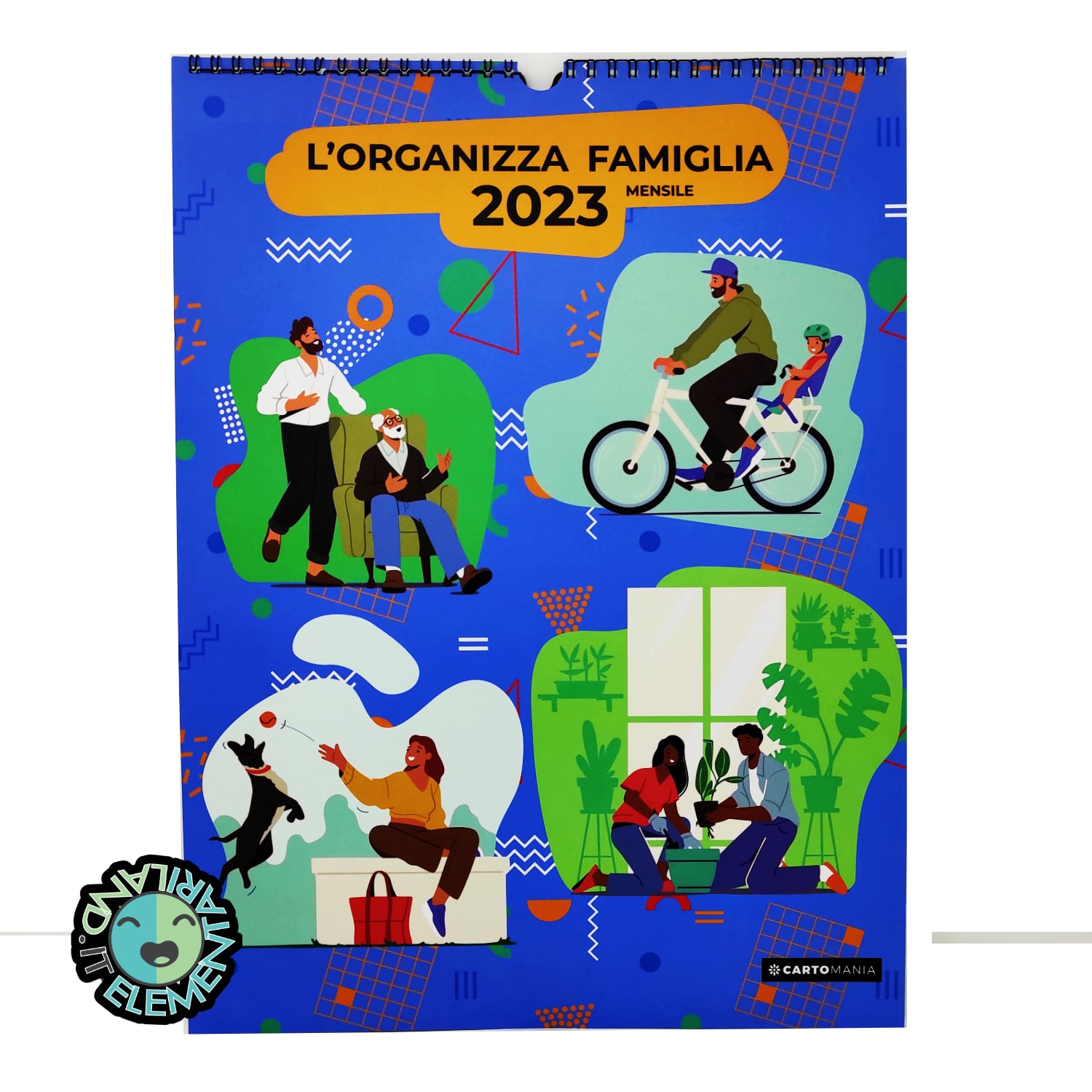 Featured image for “Calendario ORGANIZZA FAMIGLIA 2023 - Mensile -”