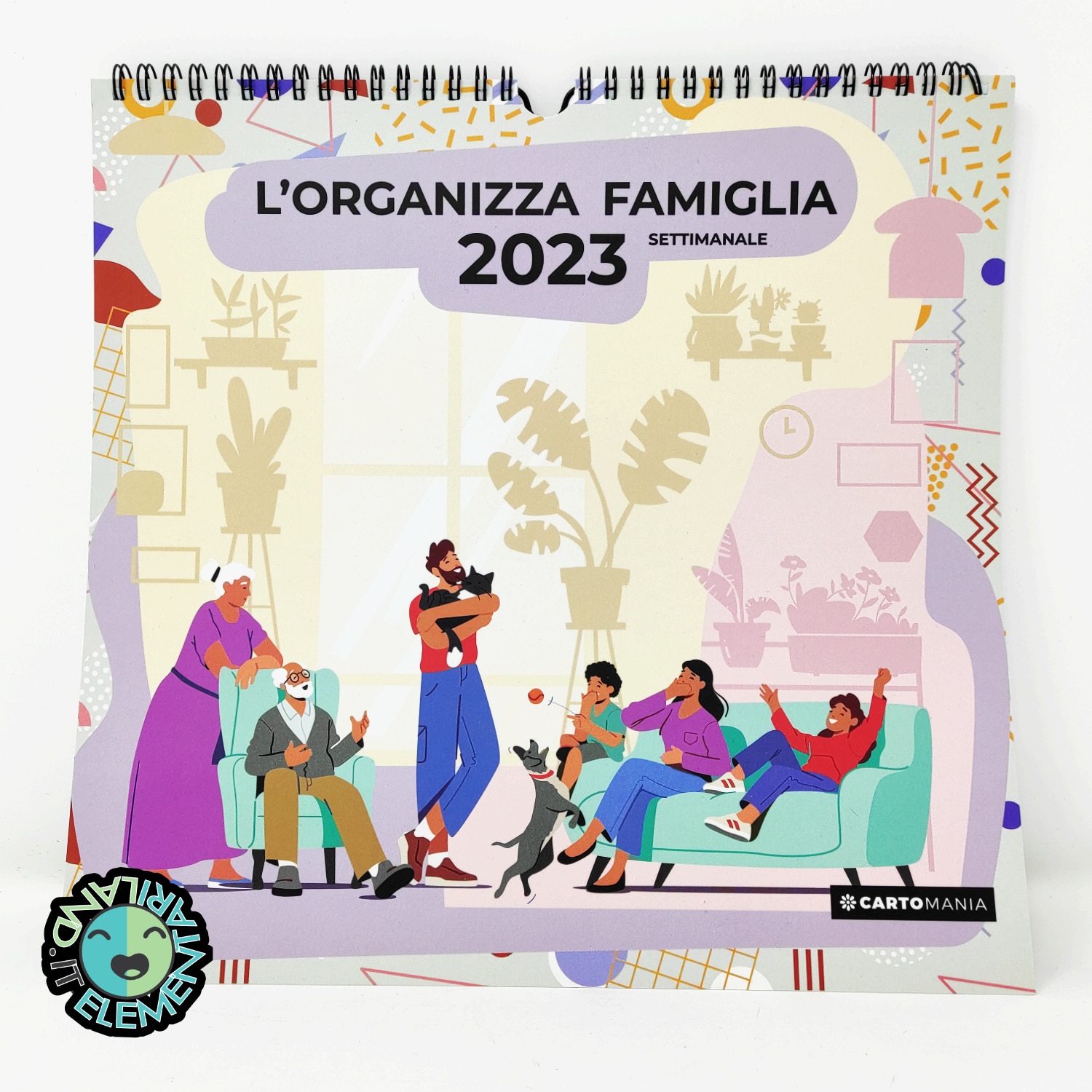 Featured image for “Calendario ORGANIZZA FAMIGLIA 2023 - Settimanale -”