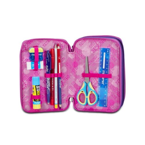 Astuccio SEVEN 3 Zip - BUBBLE STREET GIRL - - immagine 3