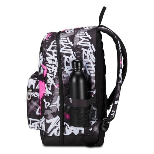 Zaino SEVEN pro XXL DETACH Reversibile Graffiti Rosa - immagine 2