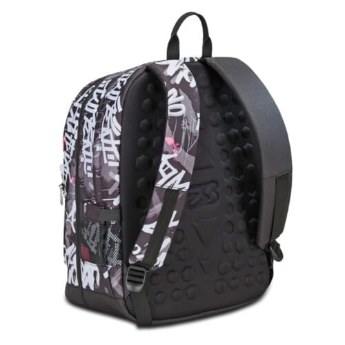 Zaino SEVEN pro XXL DETACH Reversibile Graffiti Rosa - immagine 5