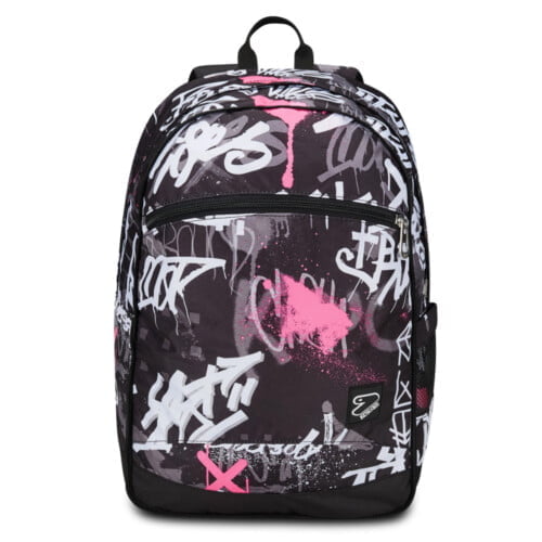 Zaino SEVEN pro XXL DETACH Reversibile Graffiti Rosa - immagine 9