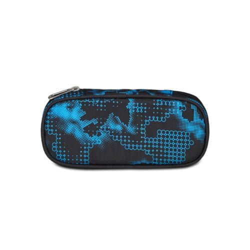 Astuccio Bustina Seven Portapenne Round PIXELSPHERE Blu Nero - immagine 4