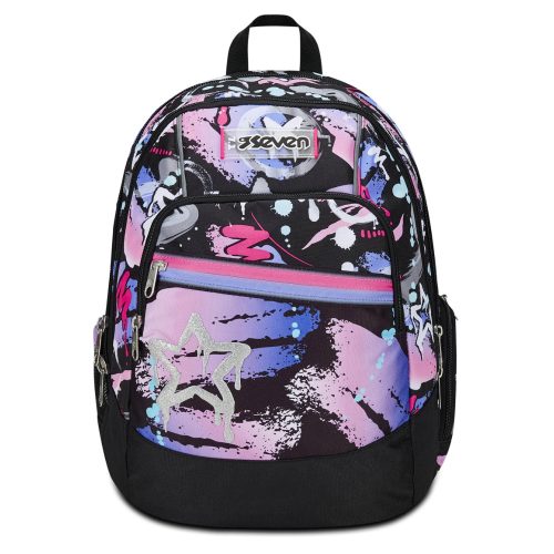 zaino seven ragazza rosa nero
