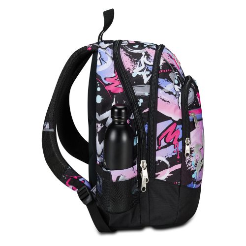 zaino seven ragazza rosa nero 2