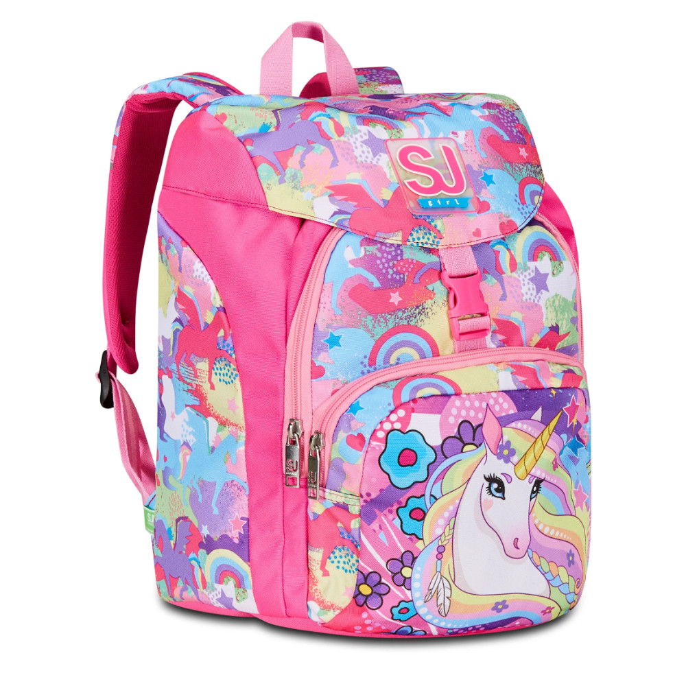 Zaino SJ Primino Bambina - UNIBRAID Unicorno - - immagine 3