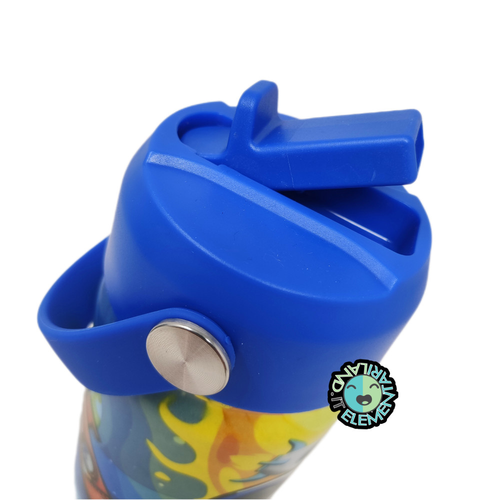 Borraccia SJ Termica 500ml con Cannuccia Bambino SPAZIO - immagine 3