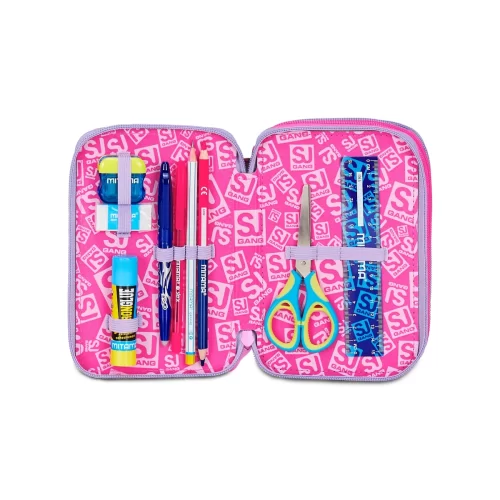 Astuccio SJ 3 ZIP - CONIGLIETTO - Fantasys Girl Bambina - immagine 4