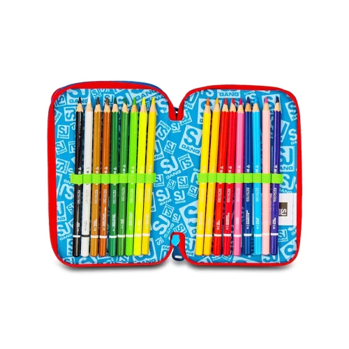 Astuccio SJ 3 ZIP Bambino - MOSTRO - Fantasys Boy - immagine 5
