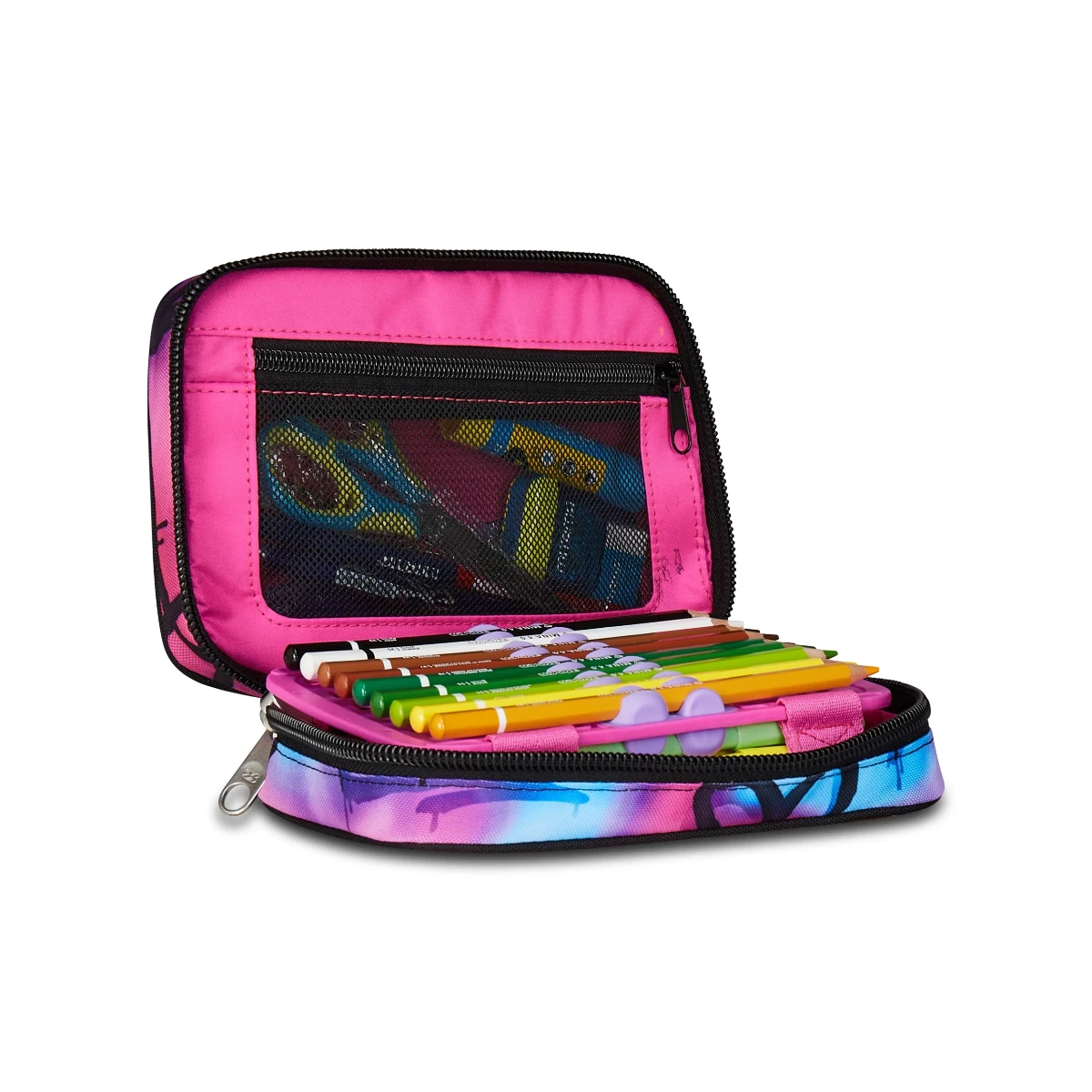 Astuccio SEVEN Speed Pad New - SPRINT PAINT GIRL - Con Ganci, Tasca e Scomparto Estraibile - immagine 4