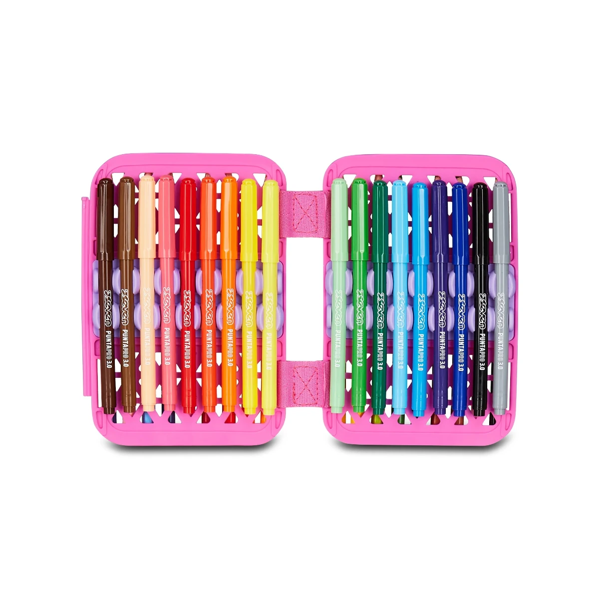 Astuccio SEVEN Speed Pad New - SPRINT PAINT GIRL - Con Ganci, Tasca e Scomparto Estraibile - immagine 9