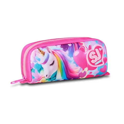 Bustina SJ Portapenne - UNICORNO - FLYUNICORN GIRL Bambina