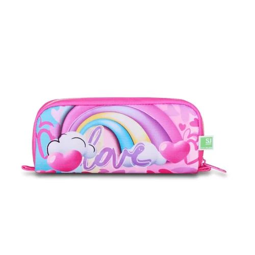 Bustina SJ Portapenne - UNICORNO - FLYUNICORN GIRL Bambina - immagine 2