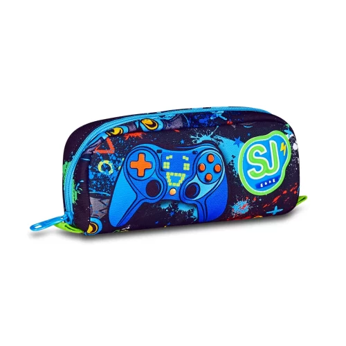 Bustina SJ Portapenne Bambino - JOYSTICK- Game Led Boy