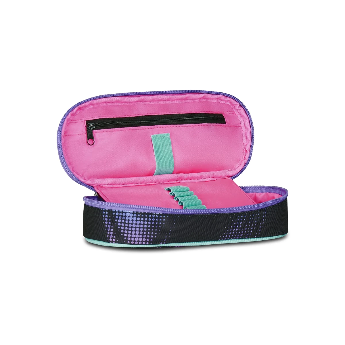 Astuccio Bustina Seven Portapenne Round Plus OPTICAL SHADE GIRL - immagine 2
