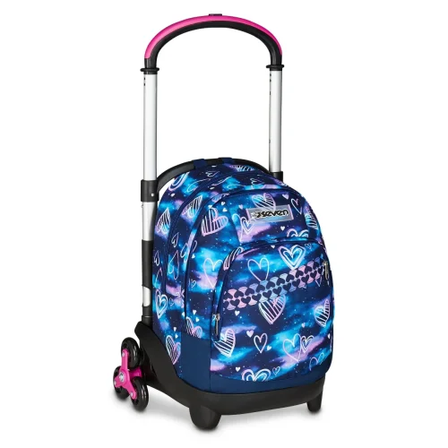 Trolley SEVEN FLEX Separabile 3 RUOTE - Gloomy Heart Bambina - immagine 3