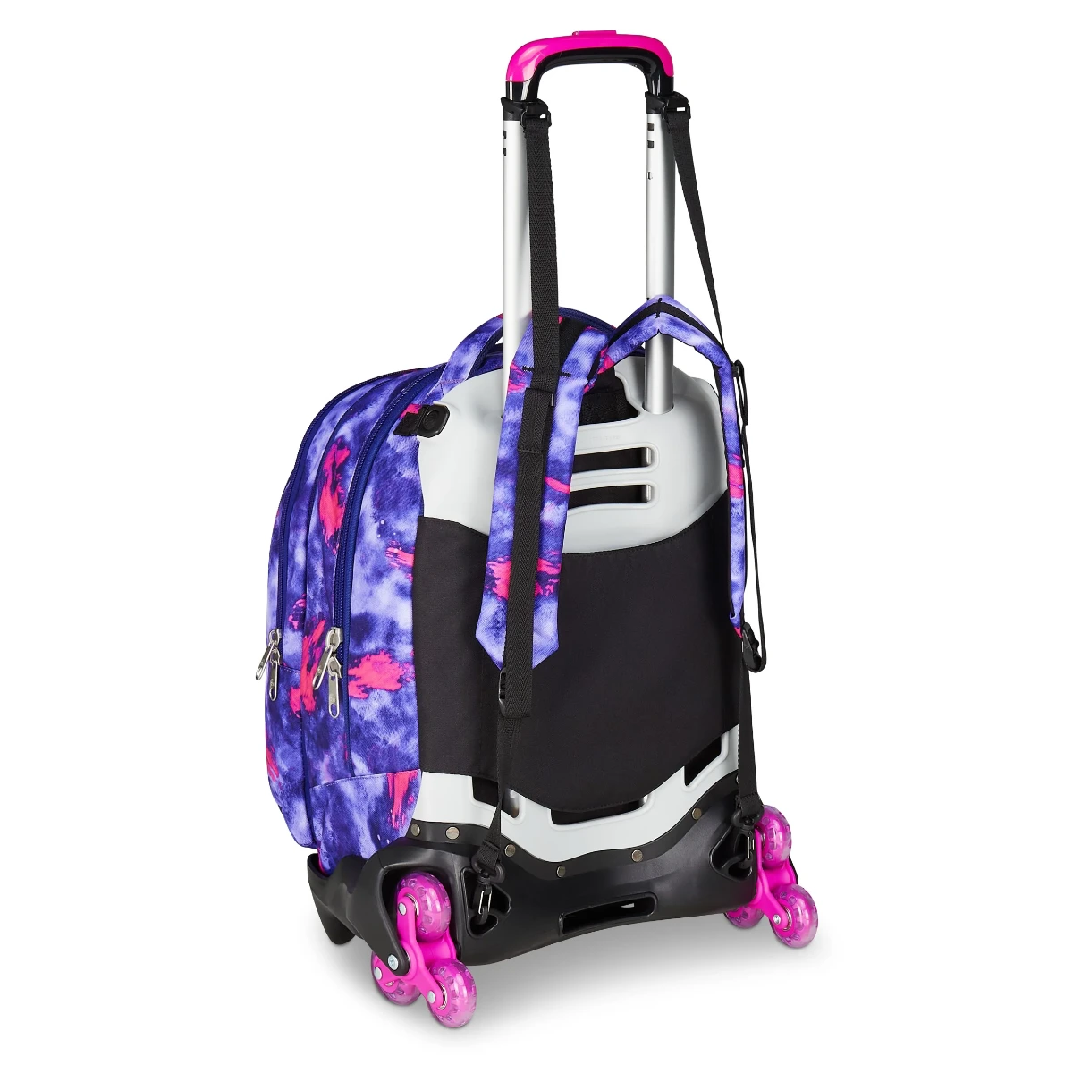 Trolley SEVEN Separabile 3 RUOTE DETACH - EXTRA GRANDE - Shady Dye Girl - immagine 7