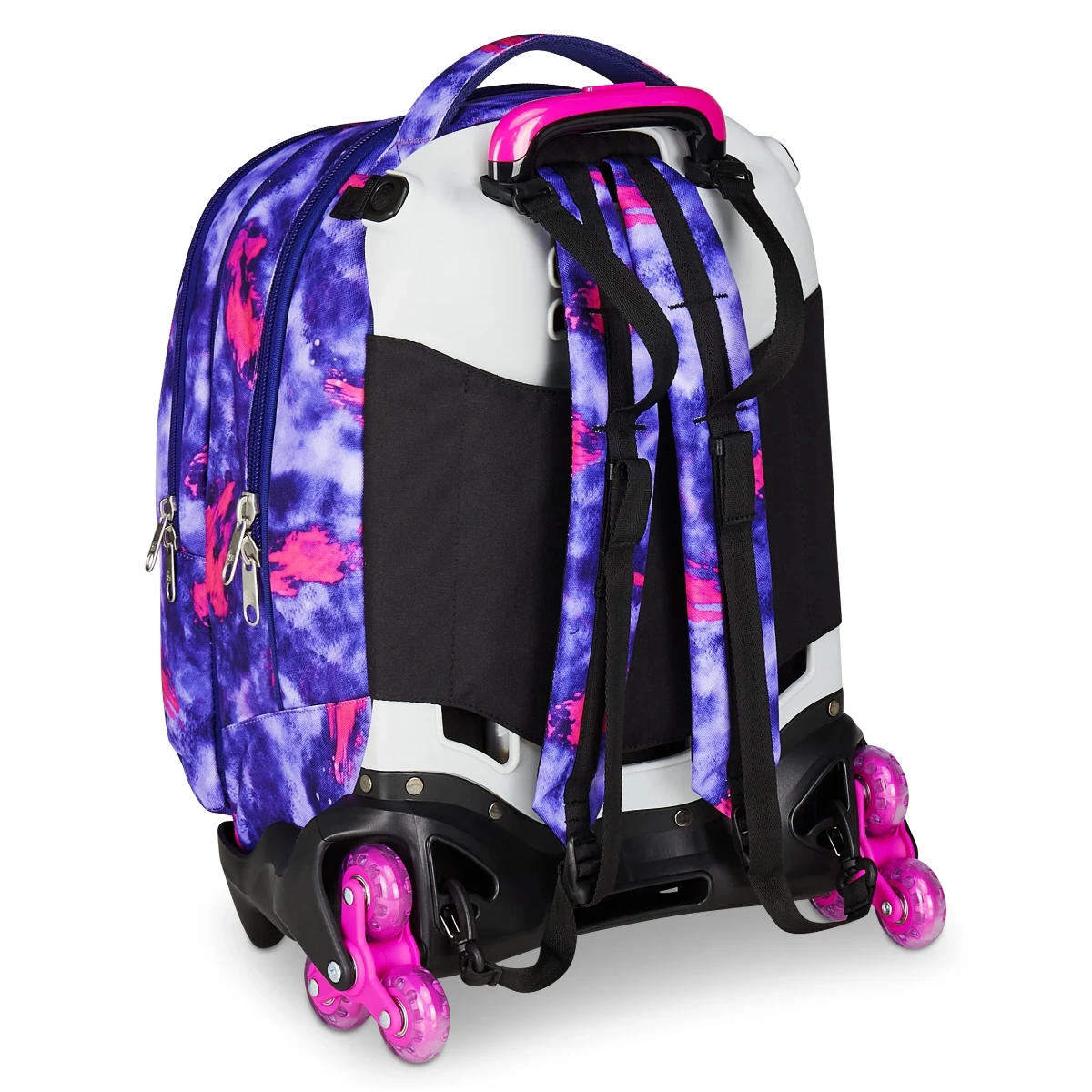 Trolley SEVEN Separabile 3 RUOTE DETACH - EXTRA GRANDE - Shady Dye Girl - immagine 8