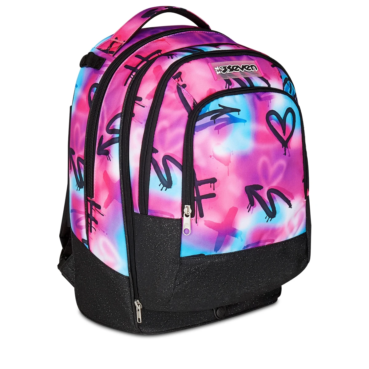 Trolley SEVEN Separabile 3 RUOTE DETACH - EXTRA GRANDE - Sprint Paint Girl - immagine 10