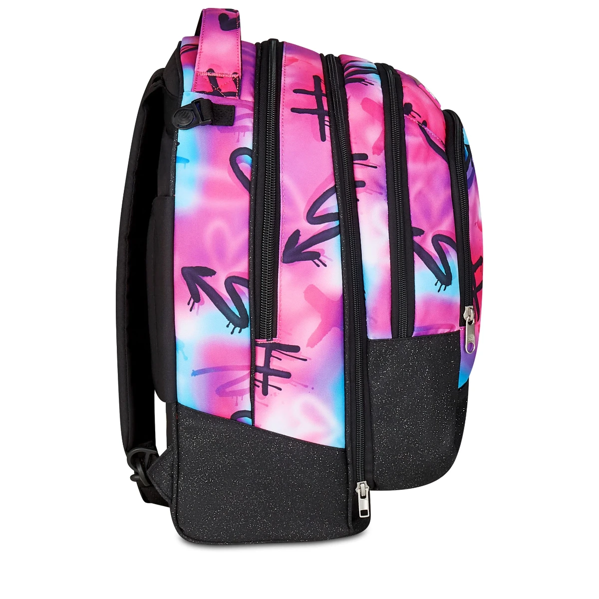 Trolley SEVEN Separabile 3 RUOTE DETACH - EXTRA GRANDE - Sprint Paint Girl - immagine 11