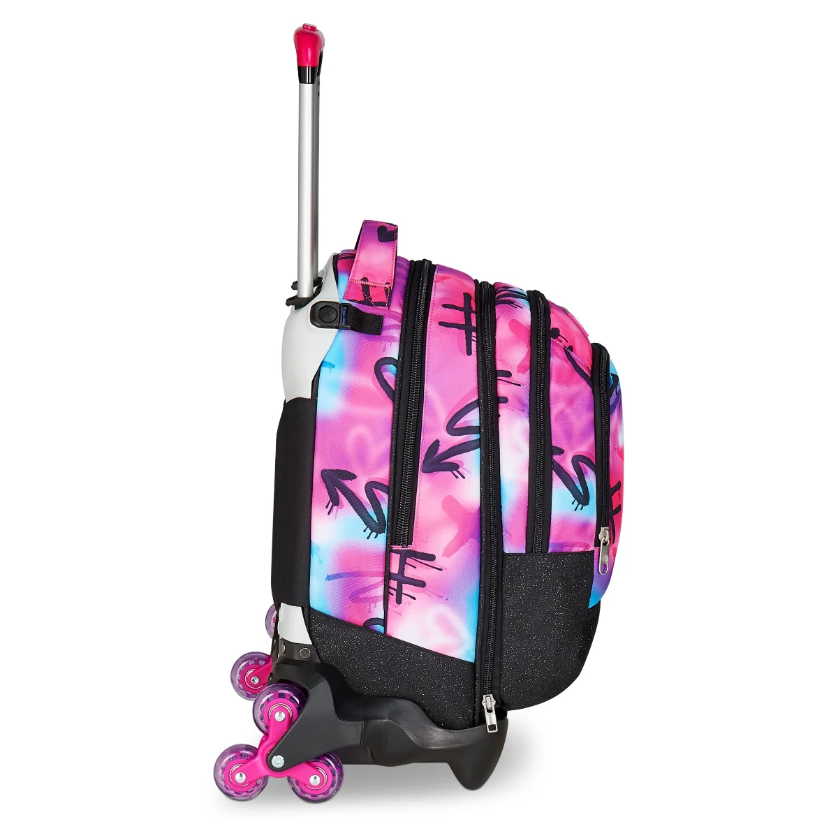 Trolley SEVEN Separabile 3 RUOTE DETACH - EXTRA GRANDE - Sprint Paint Girl - immagine 4