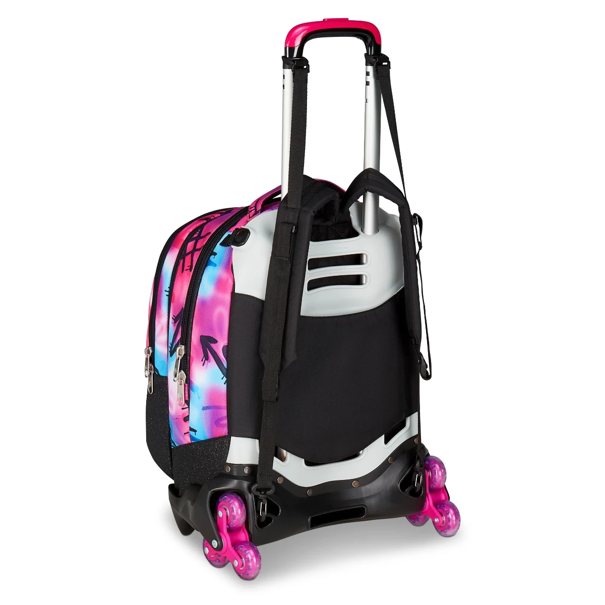 Trolley SEVEN Separabile 3 RUOTE DETACH - EXTRA GRANDE - Sprint Paint Girl - immagine 7