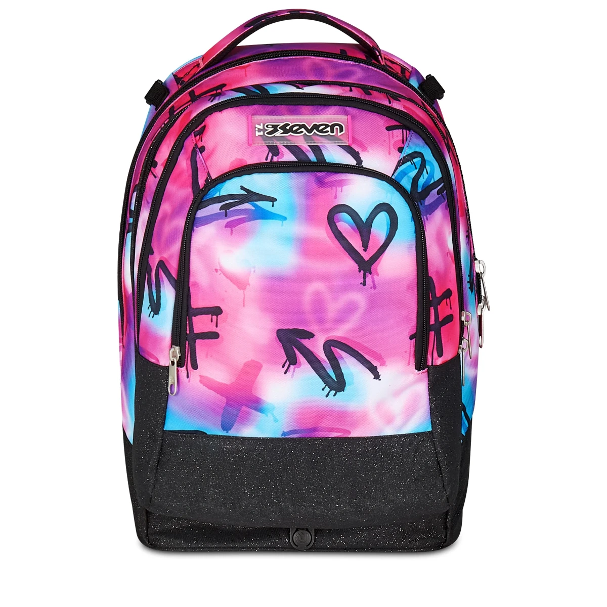 Trolley SEVEN Separabile 3 RUOTE DETACH - EXTRA GRANDE - Sprint Paint Girl - immagine 9