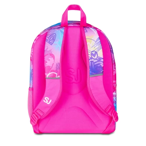 Zaino SJ Tondo - CUORE e FARFALLE Con Pin Bambina - Tinypatch Girl - immagine 7