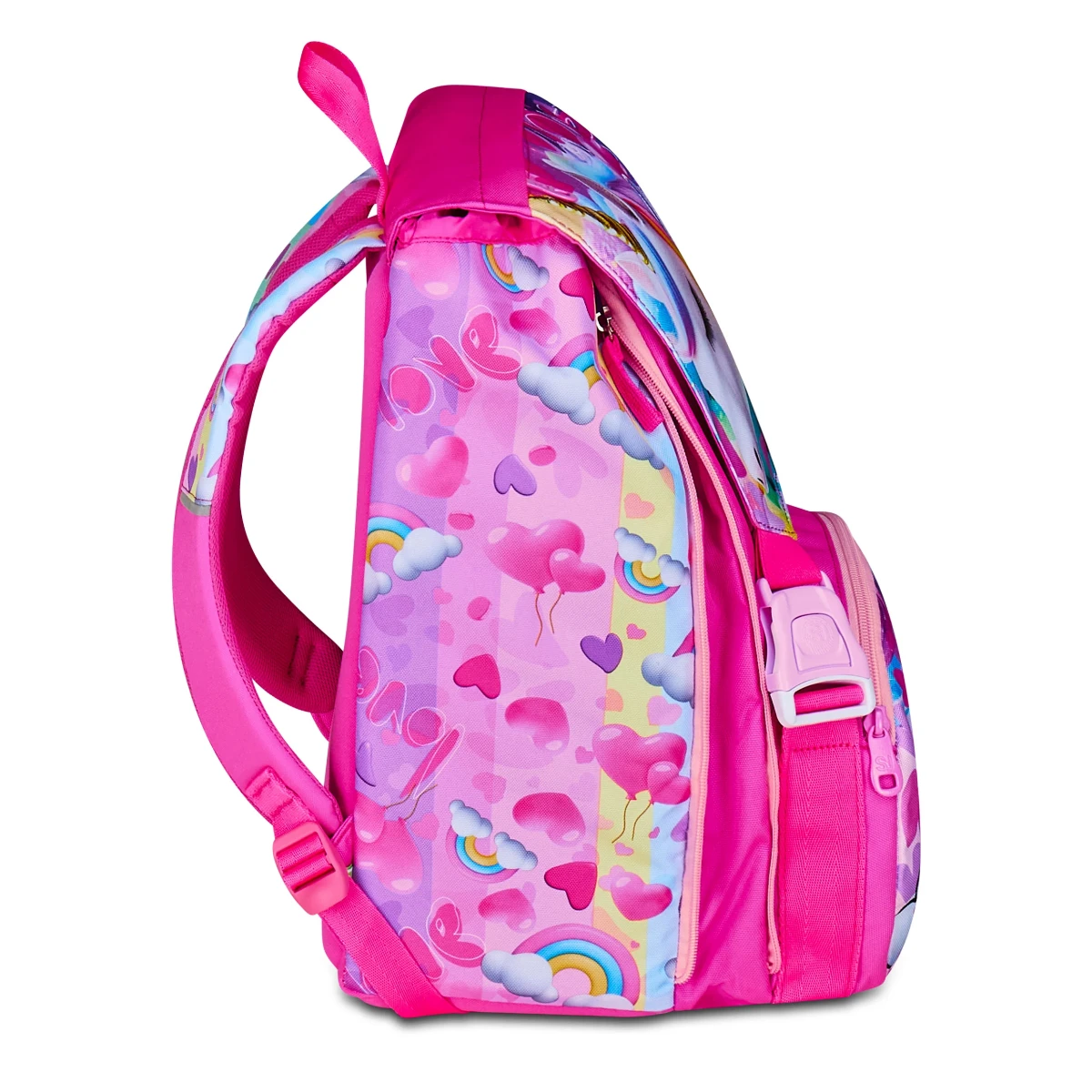 Zaino SJ Estensibile Big Bambina - FLYUNICORN GIRL - Unicorno Con Ali - immagine 6