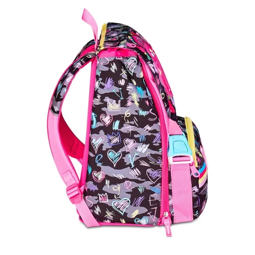 Zaino SJ Estensibile Big Bambina - GAME LED GIRL - Cuore con Luce - immagine 4