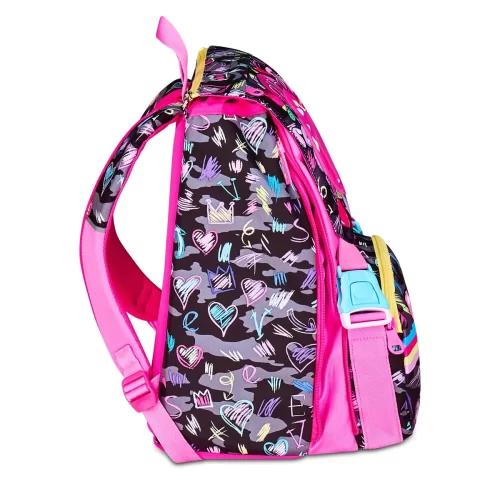 Zaino SJ Estensibile Big Bambina - GAME LED GIRL - Cuore con Luce - immagine 5