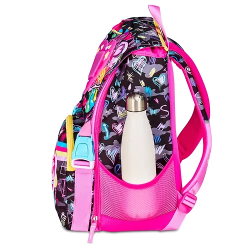 Zaino SJ Estensibile Big Bambina - GAME LED GIRL - Cuore con Luce - immagine 6