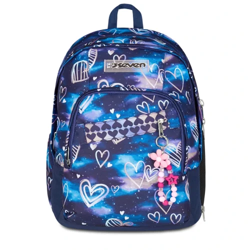 Zaino SEVEN Dual DETACH con Zainetto Staccabile GLOOMY HEART Girl - immagine 2