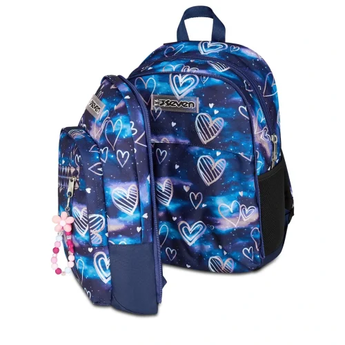Zaino SEVEN Dual DETACH con Zainetto Staccabile GLOOMY HEART Girl - immagine 10