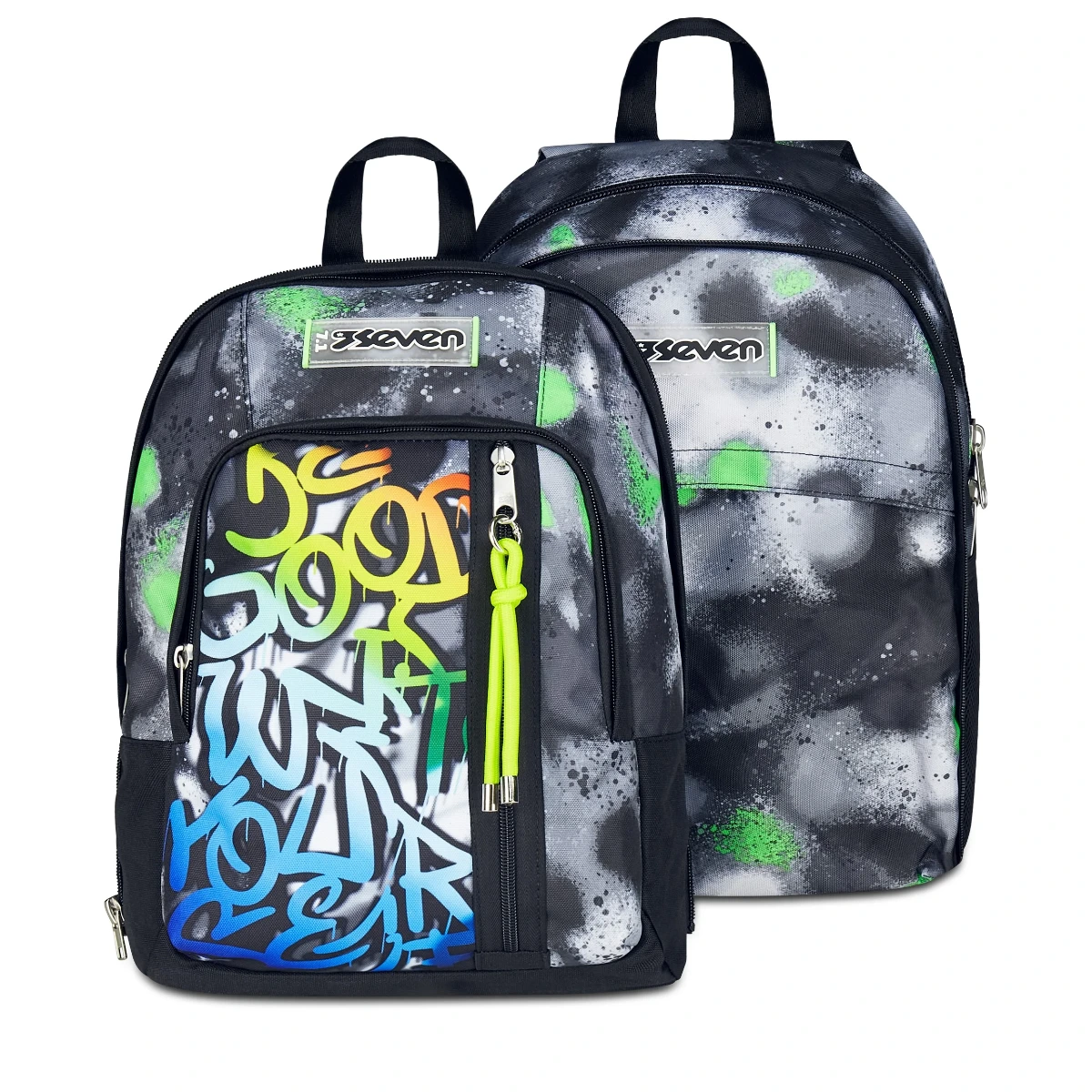 Featured image for “Zaino SEVEN Dual DETACH con Zainetto Staccabile SPRINT PAINT Boy”