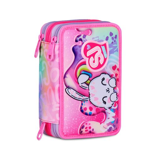 Astuccio SJ 3 ZIP - CONIGLIETTO - Fantasys Girl Bambina