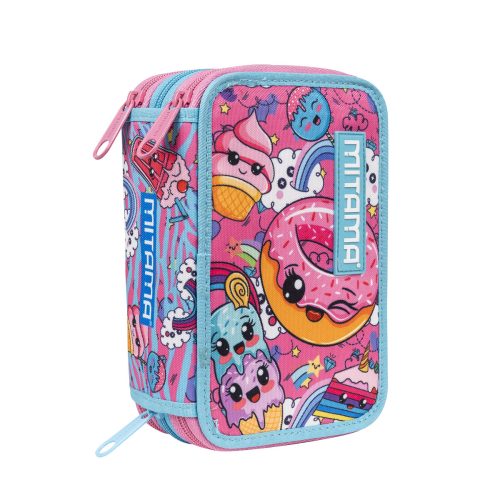 astuccio 3 scomparti bambina