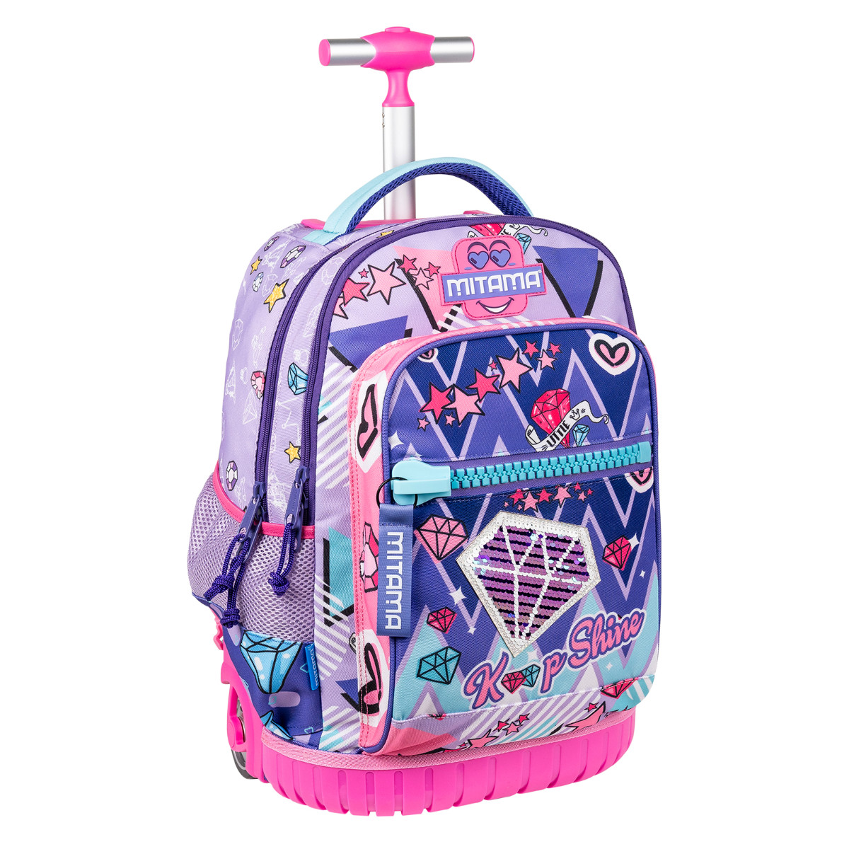 Featured image for “Trolley MITAMA Fisso 2 RUOTE - DOUBLE DIAMOND - Bambina”