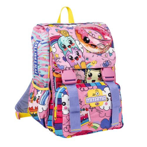 Zaino scuola elementare bambina con dolcetti mitama