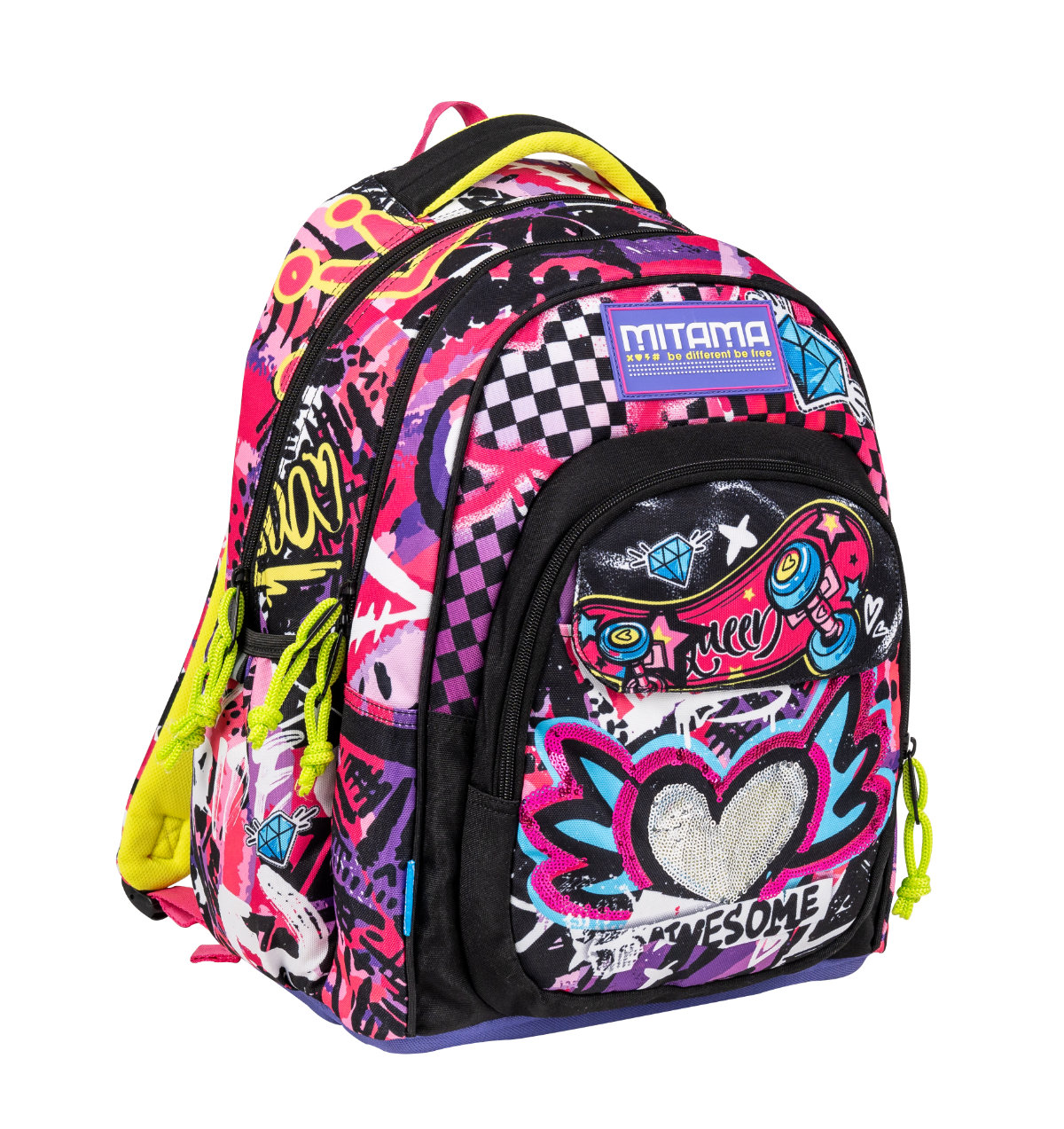 Featured image for “Zaino MITAMA Tondo New Plus Bambina - URBAN QUEEN -”