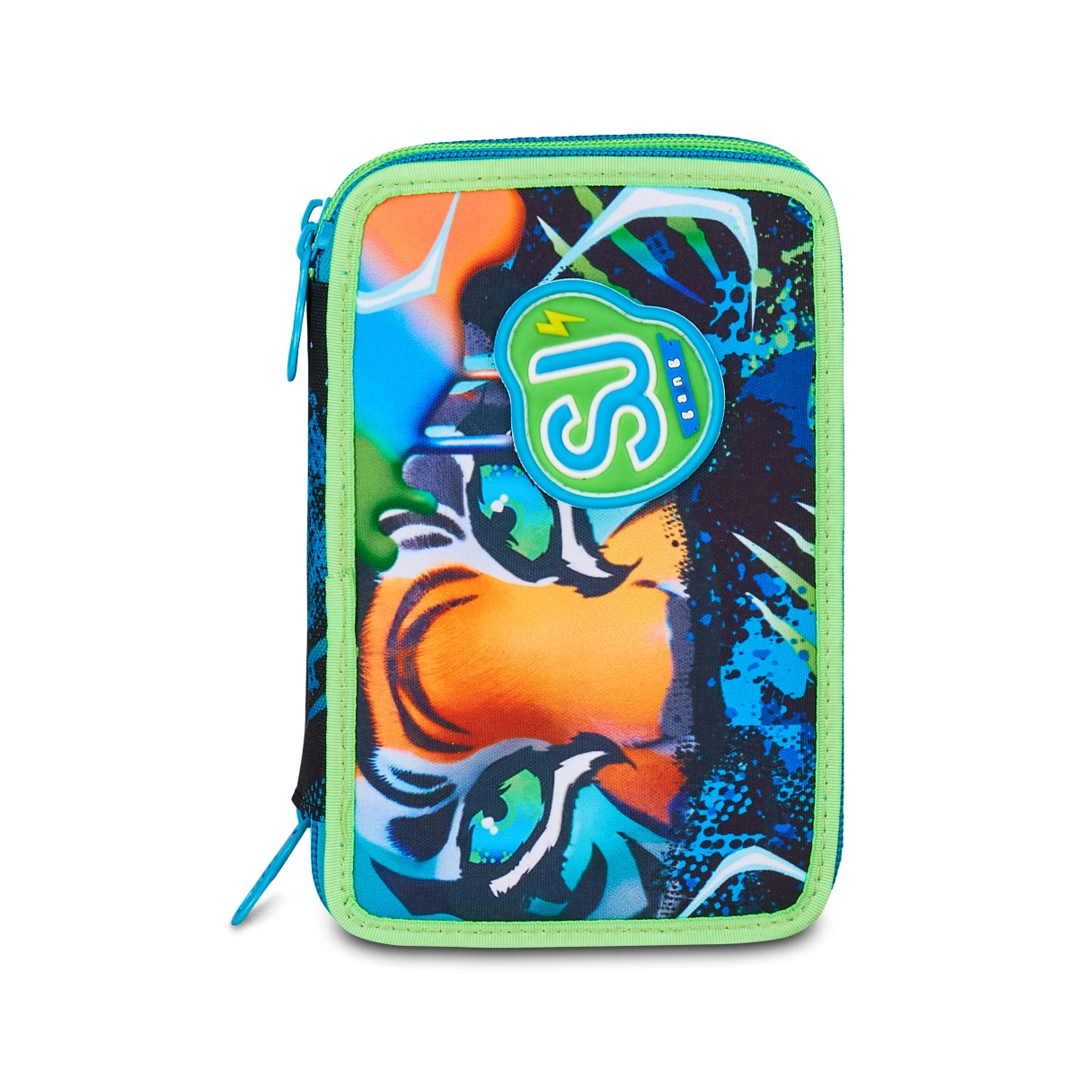 Astuccio SJ 3 ZIP - TIGRE - Air Tiger Boy Bambino - immagine 6