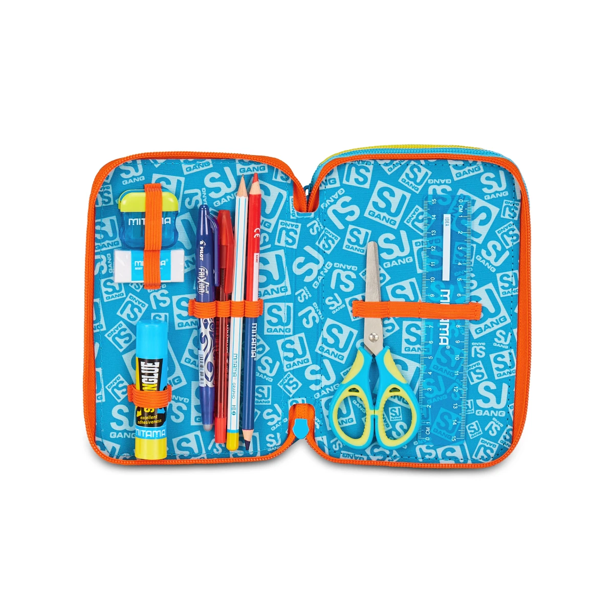 Astuccio SJ 3 ZIP - DRAGO - Dragon Glide Boy Bambino - immagine 3