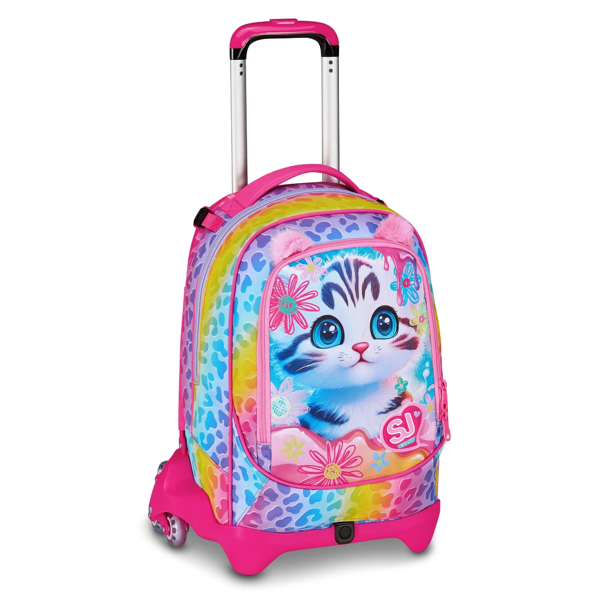 Trolley SJ Separabile 3 RUOTE - GATTINO - Cat and Air Bambina - immagine 3