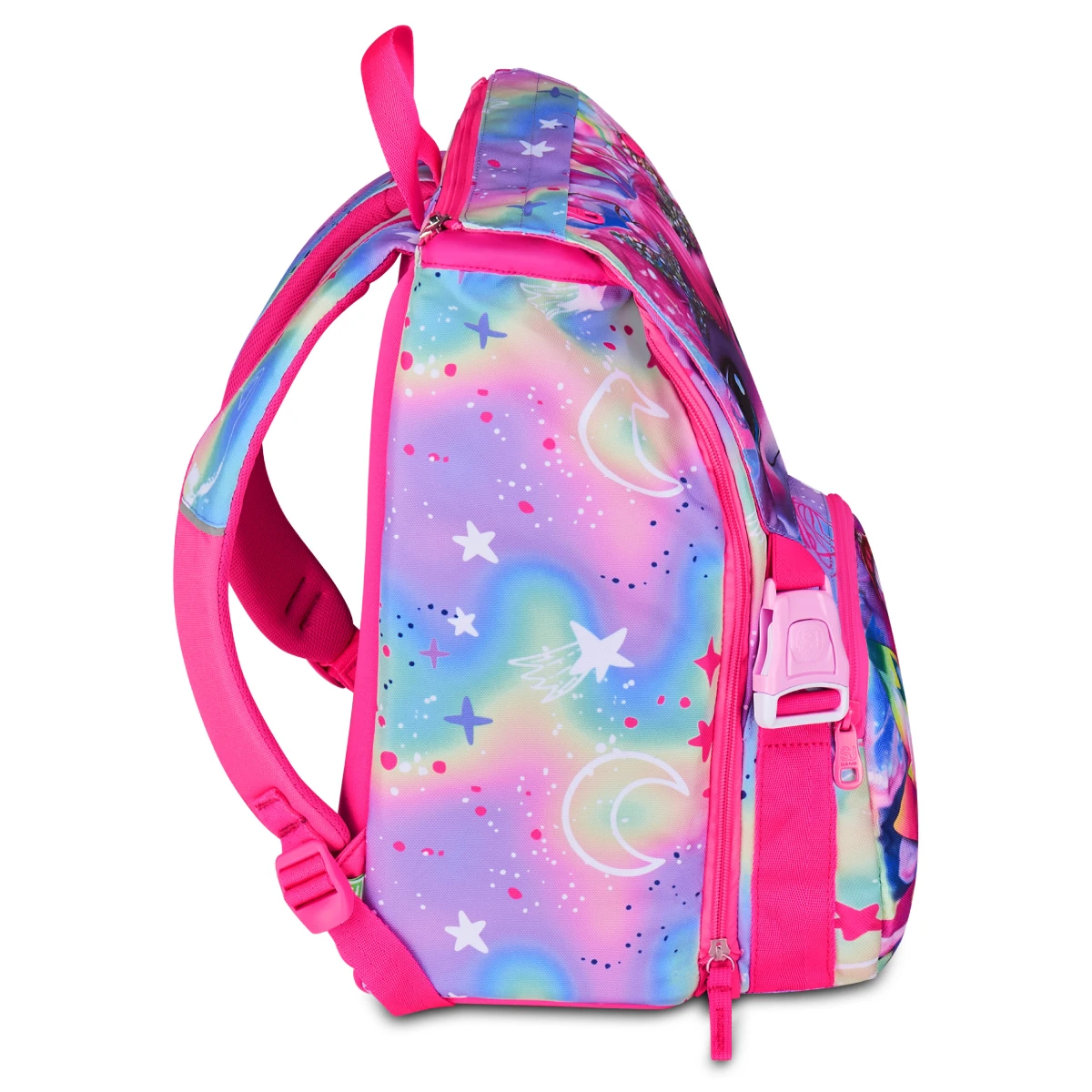 Zaino SJ Estensibile Big Bambina - CAT LOOK - Gattino OCCHI LUCE - immagine 4