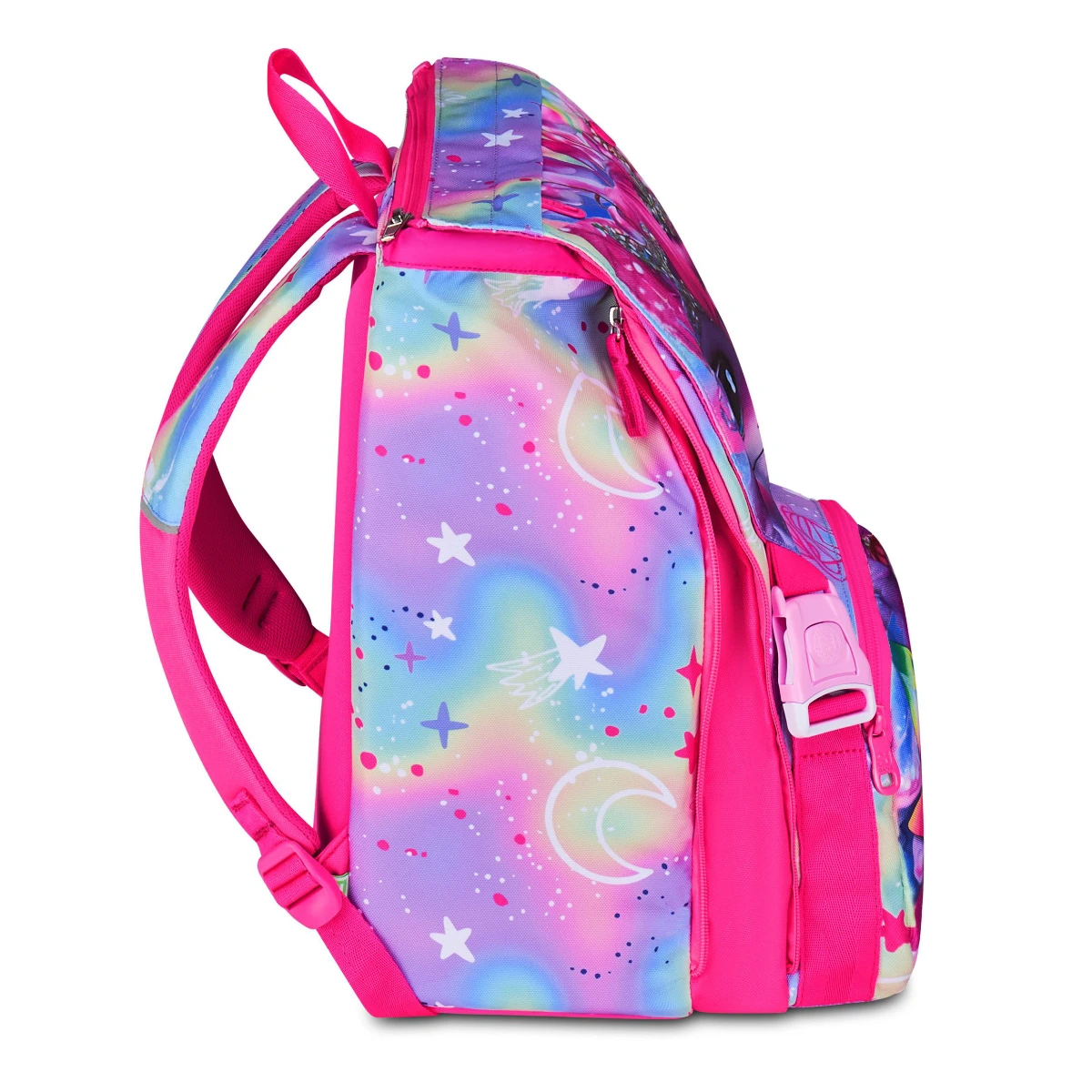 Zaino SJ Estensibile Big Bambina - CAT LOOK - Gattino OCCHI LUCE - immagine 5