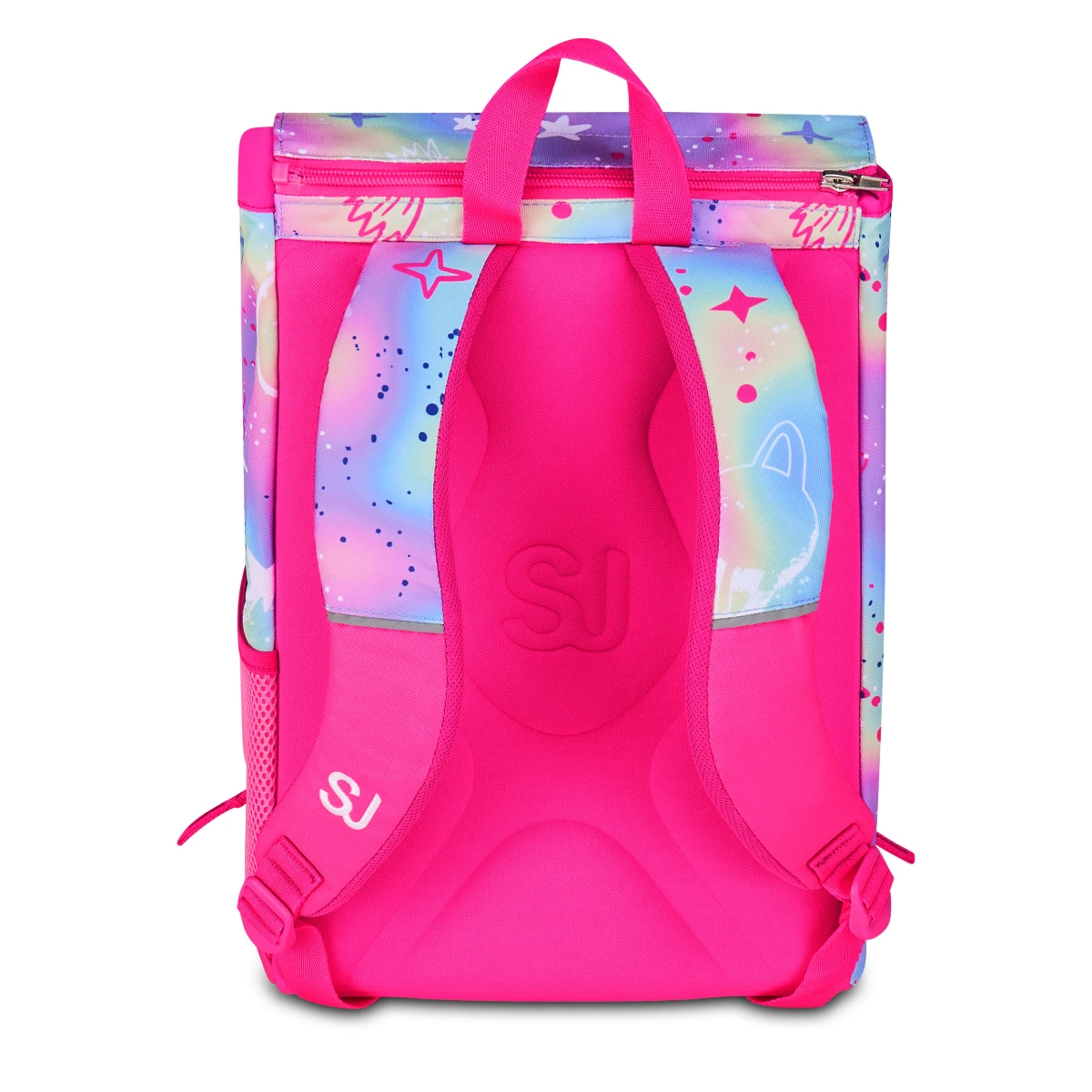 Zaino SJ Estensibile Big Bambina - CAT LOOK - Gattino OCCHI LUCE - immagine 6