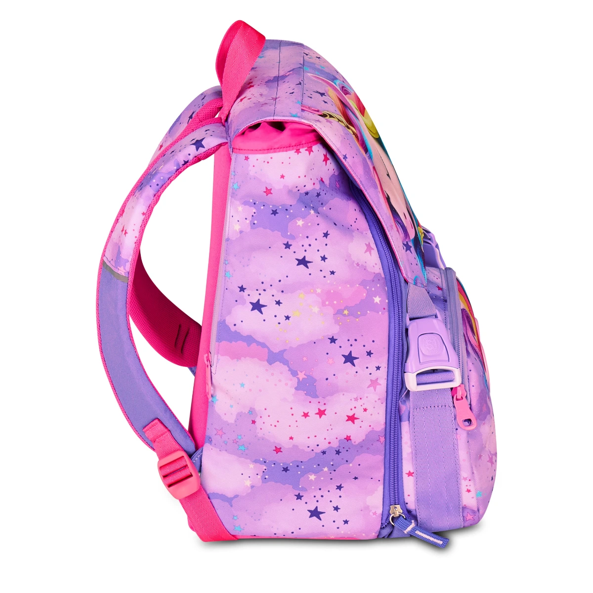 Zaino SJ Estensibile Big Bambina - FABLE JOURNEY - UNICORNO Vola Con Me - immagine 3