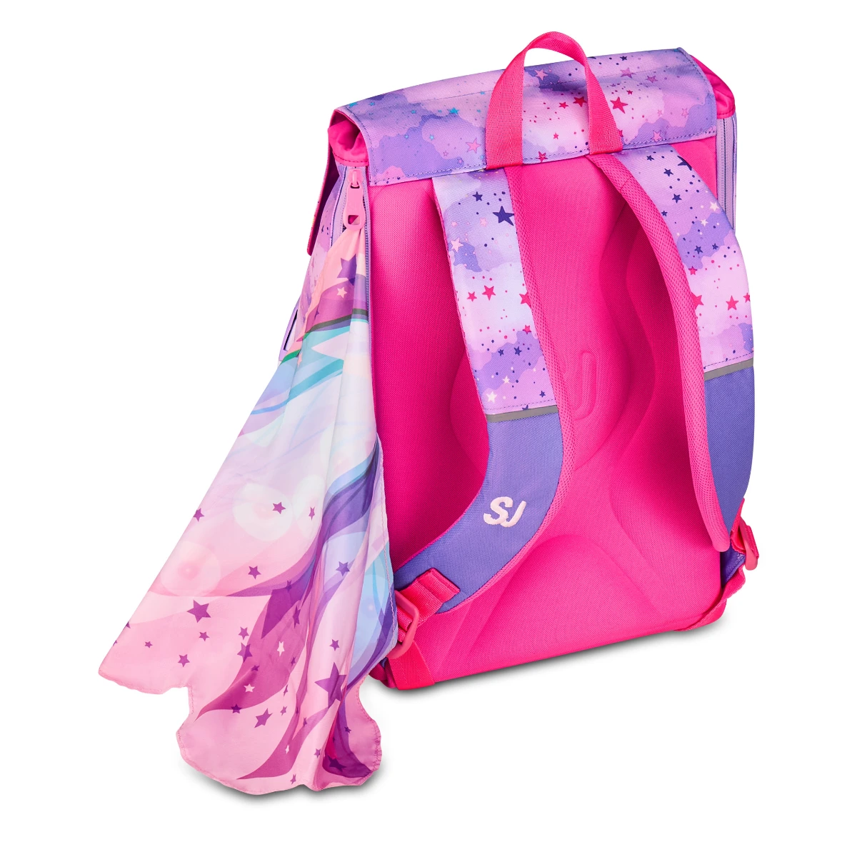 Zaino SJ Estensibile Big Bambina - FABLE JOURNEY - UNICORNO Vola Con Me - immagine 7