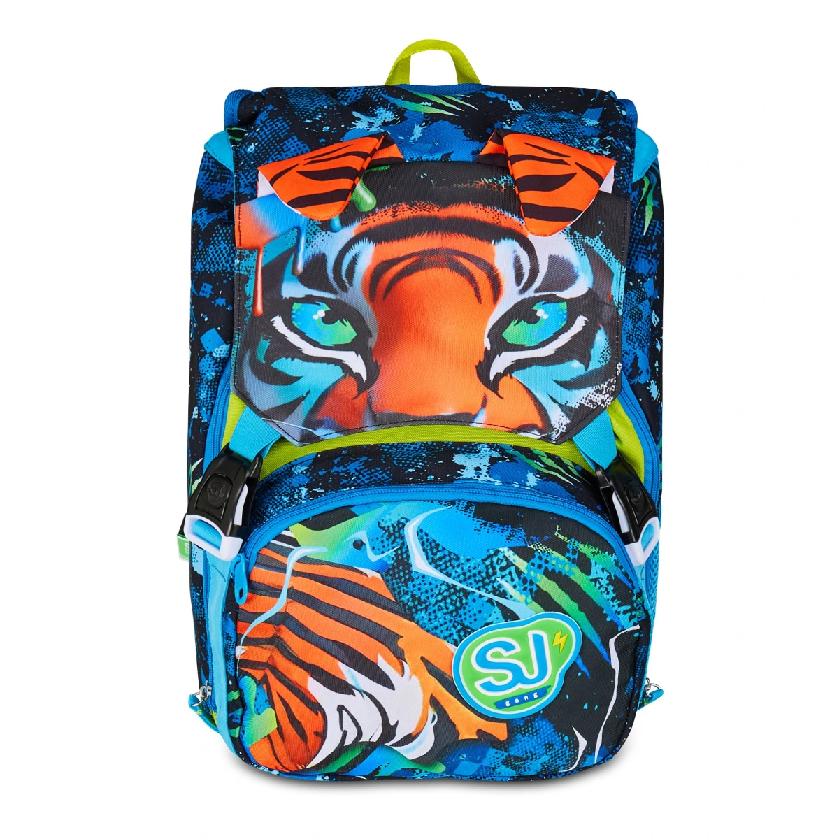Featured image for “Zaino SJ Estensibile Big Bambino - AIR TIGER - Tigre Orecchiette Su e Giu”